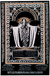 All Souls Procession Poster - spot color